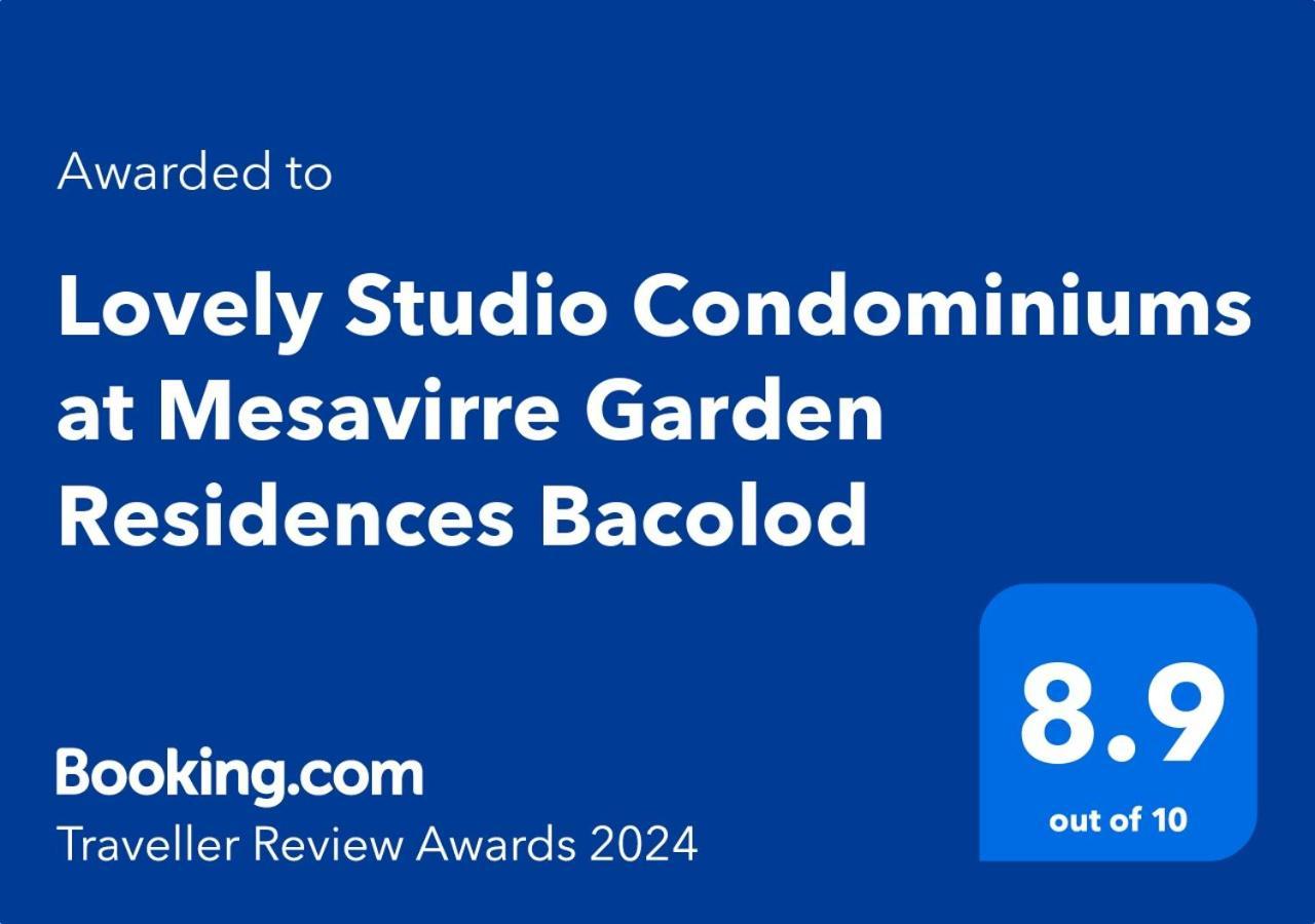 Lovely Studio Condominiums At Mesavirre Garden Residences Bacolod Eksteriør billede